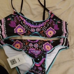 NWT Cupshe colorful bikini